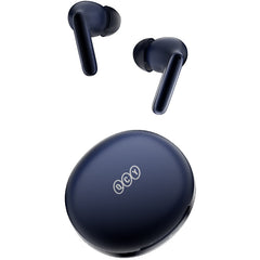 QCY T13 ANC 2 Truly Wireless ANC Earbuds With Noice Cancellation,30 Hours Long Battery Life, 5.3 Bluetooth Multipoint & Stable Connections - Deep Blue